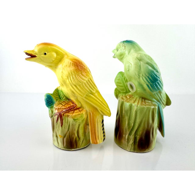 Vintage Mid Century Modern CMI Chadwick Japan Bird Salt & Pepper Shakers - a Pair For Sale - Image 10 of 11