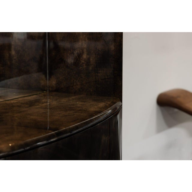 Glass Showcase Cabinet from Aldo Tura, Italy, 1978 For Sale - Image 7 of 18