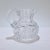 Small Antique Squat Cut Glass Juice or Cocktail Pitcher For Sale - Image 12 of 13