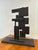 1970s Abstract Sculpture in Welded Steel Iron & Wood For Sale - Image 10 of 10