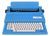 Electric Italia 90 Typewriter by Mario Bellini and Alessandro Chiarato for Olivetti, 1990s For Sale
