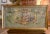 18th Century French Aubusson Gouache Tapestry Design in Giltwood Frame For Sale - Image 4 of 9