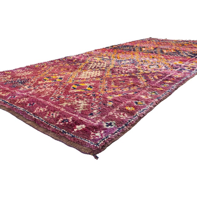 21909 Vintage Beni M'Guild Moroccan Rug, 06'01 x 14'03. The Marrakech Reverie: A Vintage Beni M'Guild Moroccan Masterpiece...