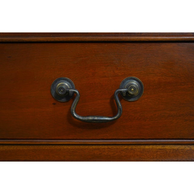 Pair of Stickley Antiquities Mahogany Bachelor Chests For Sale - Image 14 of 18