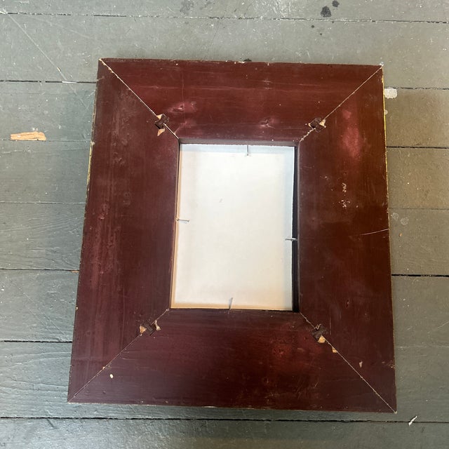Contemporary Wayne Cunningham Abstract Marker Drawing Chunky Wood Frame For Sale - Image 4 of 4