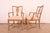 Ethan Allen Modern Chippendale Carved Maple Dining Chairs, Set of Six For Sale - Image 10 of 12