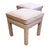 Mid-Century Modern Mid-Century Parsons Stools in the Style of Milo Baughman – New Scalamandré Velvet, Pair For Sale - Image 3 of 8