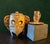 Mid-Century Modern Vintage Famosa LPW Austrian Crystal Owl Cream Pitcher for Neiman Marcus, C. 1970s For Sale - Image 3 of 5