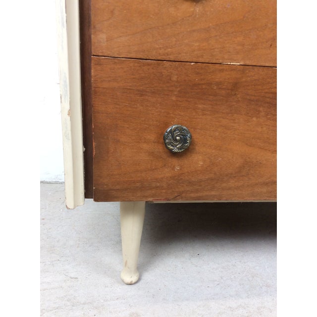 Mid Century 5 Drawer Highboy Dresser From Mainline by Hooker For Sale - Image 17 of 18