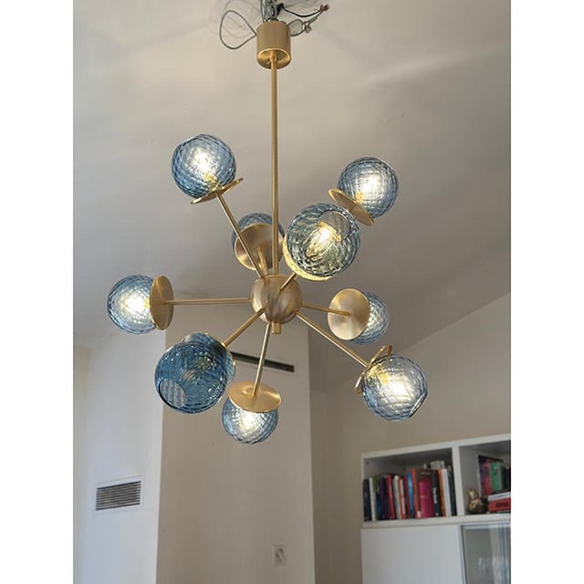 Early 21st Century Italian Chandelier by Simoeng For Sale - Image 5 of 9