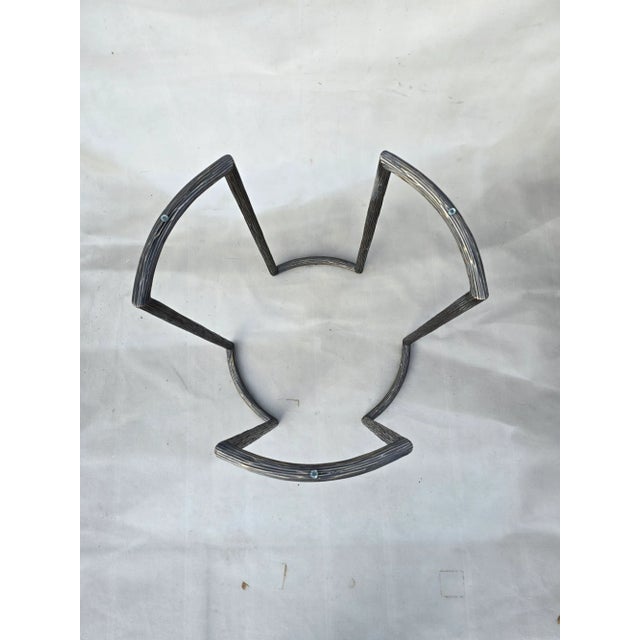 Early 21st Century McGuire Glass Dining Table For Sale - Image 5 of 8