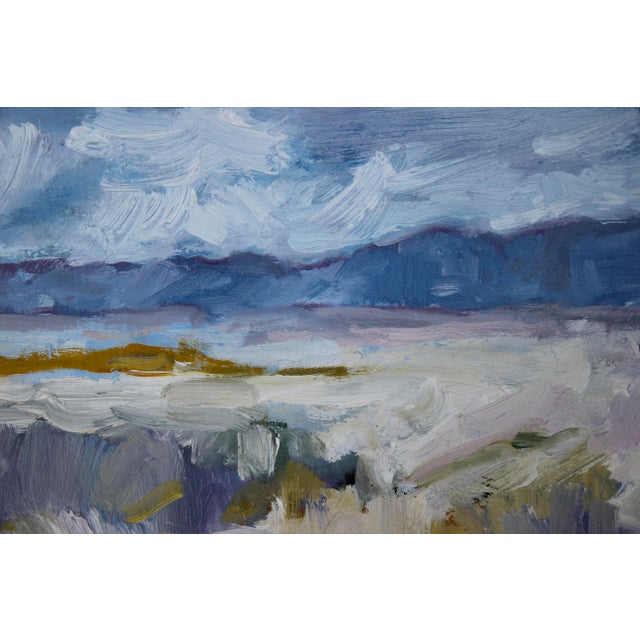 Abstract Modern Impressionist Oil Painting Desertscape For Sale - Image 3 of 9