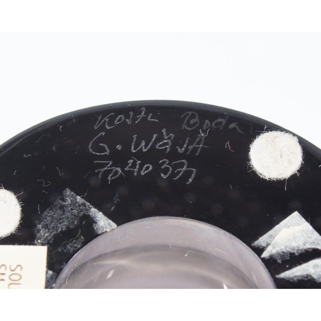 “Sound” Glass Vase Goran Warff for Kosta Boda For Sale In Indianapolis - Image 6 of 6