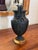 Stone 19th Century Italian Grand Tour Urn With Swan Handles on Marble Base For Sale - Image 7 of 9