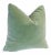 Custom made mohair pillow in Celadon. This genuine 100% mohair, is plush & comfy, a substantial weight, and wears like...