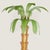 Vintage Italian Glass and Brass Palm Tree Floor Lamp For Sale - Image 11 of 11