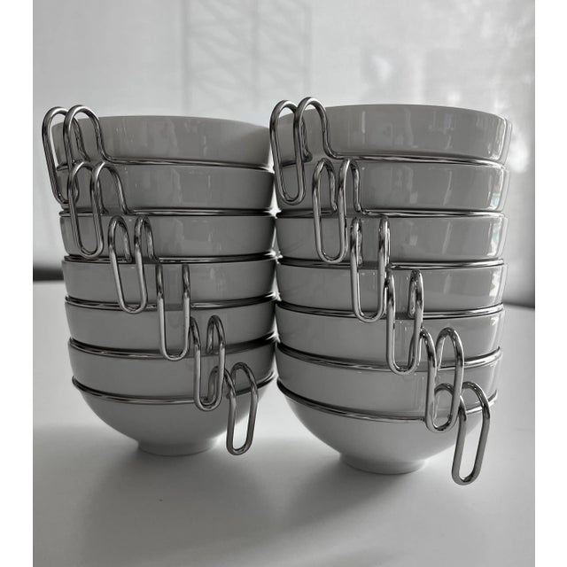 Gemiini by Mikaela Dorfel Porcelain Tea Coffee Cups - Set of 12 for Mono Germany. The combination of porcelain and...