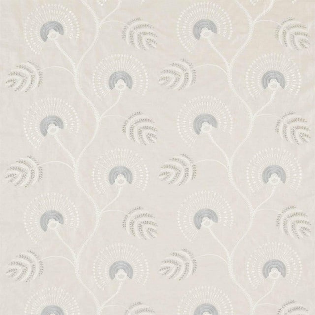 Harlequin Louella Fabric in Seaglass/Pearl - a Sample For Sale