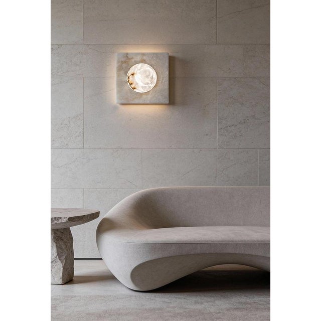 Metal BX2 Wall Lamp by United Alabaster For Sale - Image 7 of 8