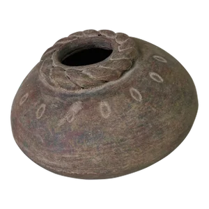Vintage Organic Rustic Terracotta - Clay Vessel / Vase