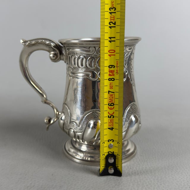 Small Vintage Handcrafted 800 Silver Pourer Carafe, 20th Century For Sale - Image 10 of 11
