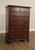 Brown Henkel Harris Georgian Style Mahogany Tall Chest For Sale - Image 8 of 18