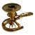 Antique Victorian Equestrian Chamberstick Candleholder C. 1860-1890 For Sale