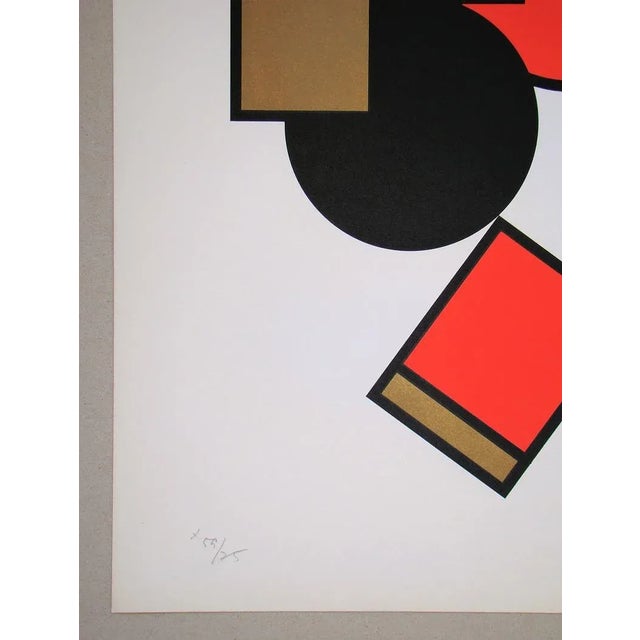 1920s Composition Screen Print by Erich Buchholz, 1920 For Sale - Image 5 of 13