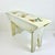 1970s Vintage Arts & Crafts Farmhouse Sunflower Folk Art Painted Pine Bench. For Sale - Image 9 of 18