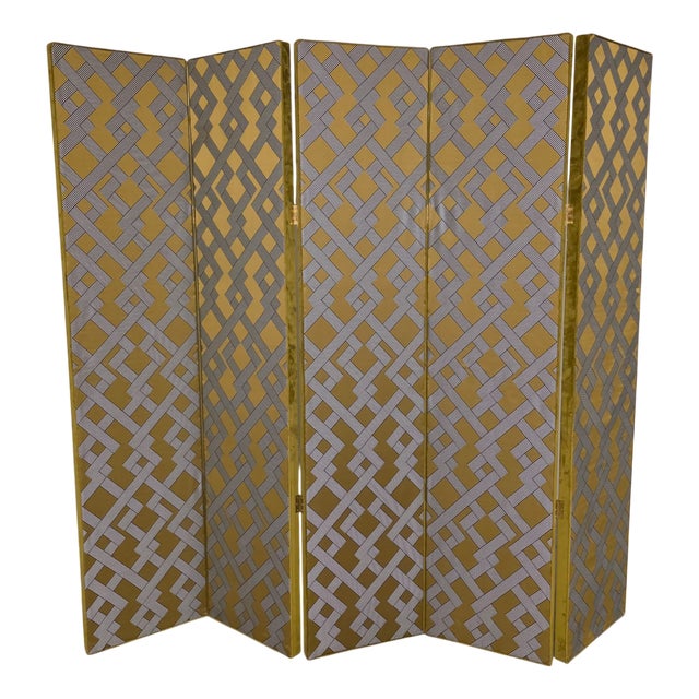 Hollywood Regency Screen, 1970s For Sale