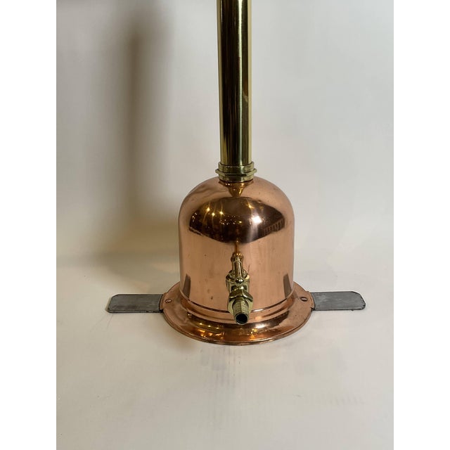 Mid 20th Century Diving Pump With Copper Tank For Sale - Image 5 of 10