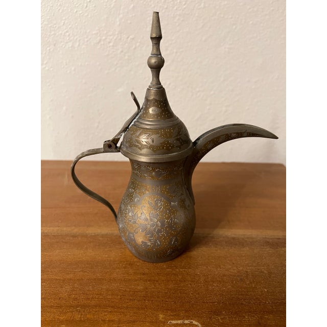 Vintage Turkish Dallah Coffee Pot For Sale - Image 4 of 8