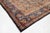 Hand-Knotted Persian Kashan Wool Rug in Wool For Sale - Image 9 of 11