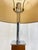 1960s Mid-Century Modern Walter Von Nessen Walnut and Chrome Table Lamp For Sale - Image 9 of 15