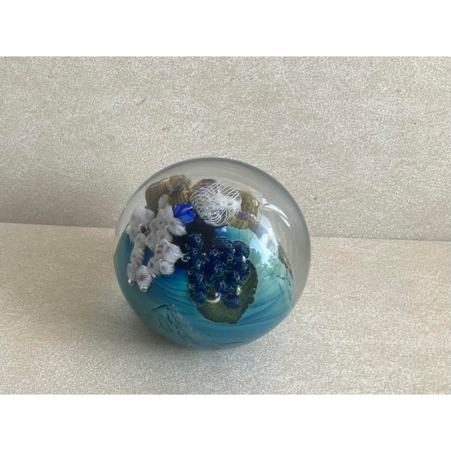 Josh Simpson Art Glass Paperweight “Planet” Series For Sale - Image 4 of 11