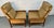 Wood Mid-Century Modern High-Back Armchairs W/ Curved Armrests For Sale - Image 7 of 13