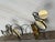 1990 Signed C. Jeré 'Floating Rings' 35" Metal Wall Sculpture, Mid-Century Modern For Sale - Image 9 of 9