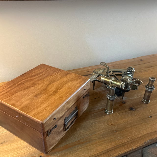 Henry Barrow Sextant. 1880s For Sale - Image 4 of 5