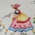 "Mary Mary quite contrary how does your garden grow?" This whimsical hand-embroidered framed hanging features a Southern...
