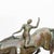 Metal French Plaster Sculpture of Rider with Horse For Sale - Image 7 of 16