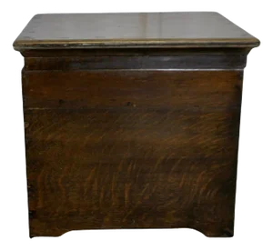 Brown Sturdy Oak Chest