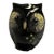 Artist Signed, Black Glass Fenton Owl Paperweight Figure For Sale