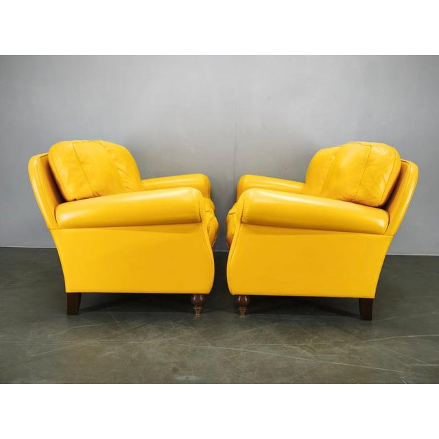 Leather George Sofas from Poltrona Frau, Italy, 1992, Set of 2 For Sale - Image 11 of 18