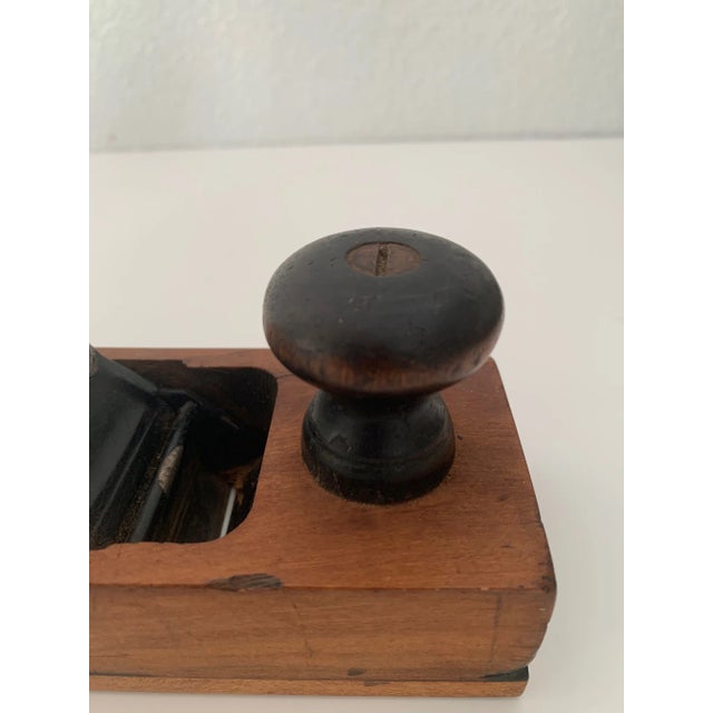 Brown 1930s Original 1932 Block Panel Long 10" by Hibbard Spencer Bartlett & Co. For Sale - Image 8 of 13