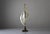 Hollywood Regency Canadian Opalescent Acrylic Glass Table Lamp by Maison Rougier, 1970s For Sale - Image 12 of 14