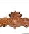 A very large extremely heavy solid wood carved pineapple door topper or wall plaque. This is a perfect piece above a door...