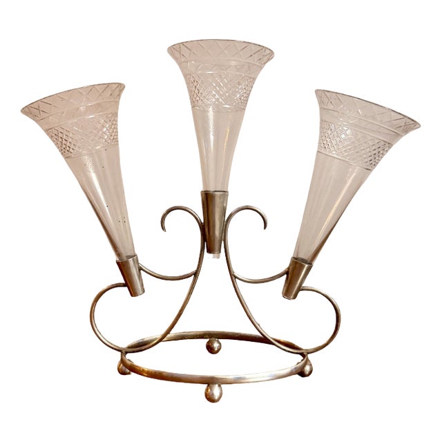 Antique Edwardian Epergne, 1900 For Sale