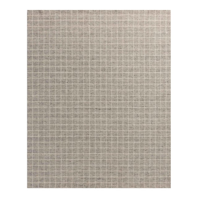 Amber Lewis x Loloi Cedar Grey / Ivory 4'-0" x 6'-0" Accent Rug For Sale