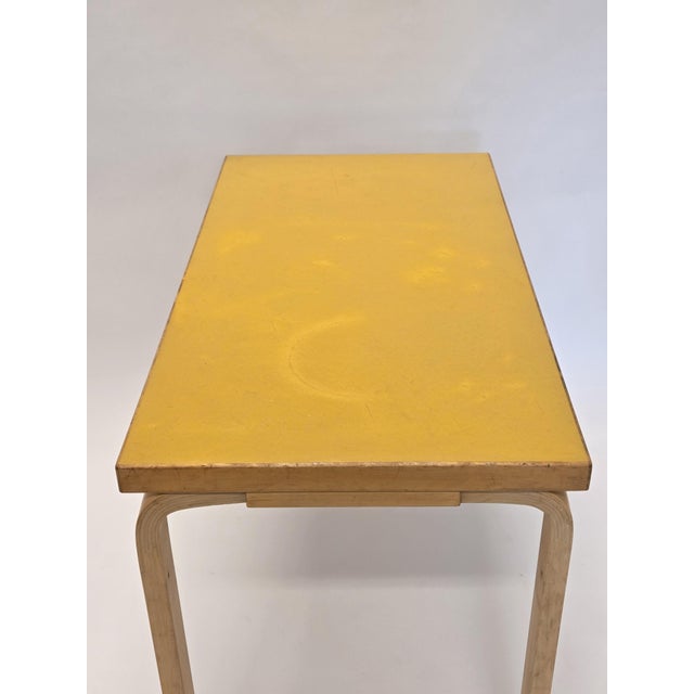 Artek L-Legged Table by Alvar Aalto for Artek, 1960s For Sale - Image 4 of 13