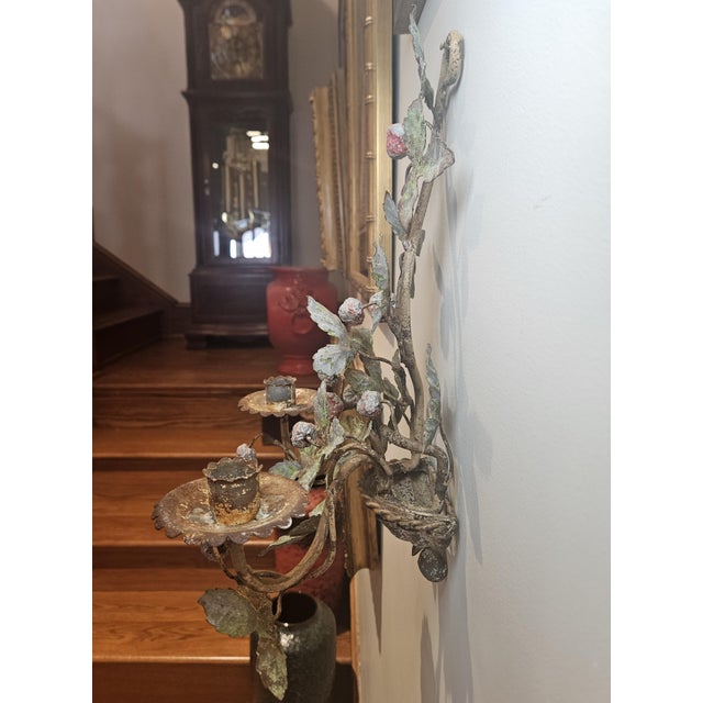 Vintage Wall Sconce For Sale In Charlotte - Image 6 of 17